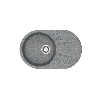 12810 Мойка матовая Модель 110/Q8 (темно-серый) Карельский камень